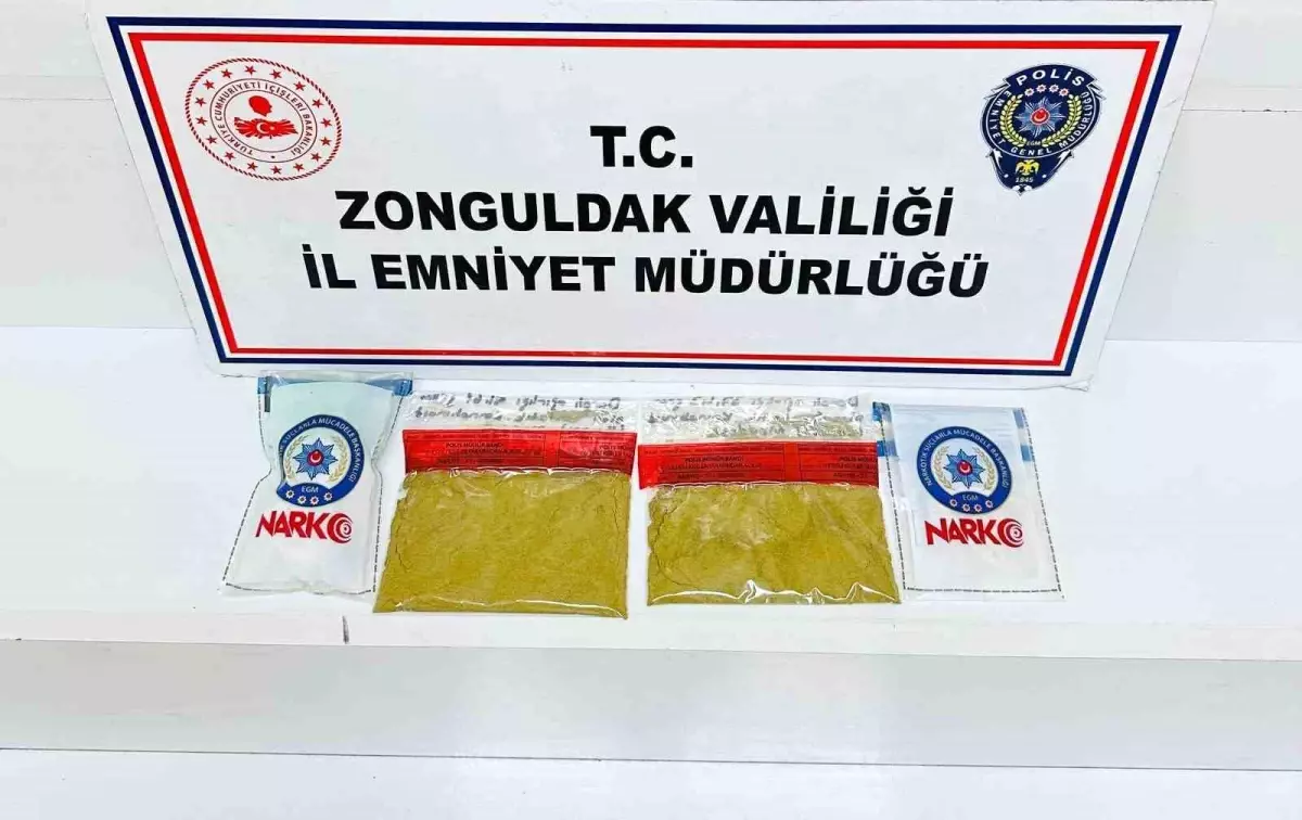 Zonguldak'ta Uyuşturucu Operasyonları: 1 Tutuklama