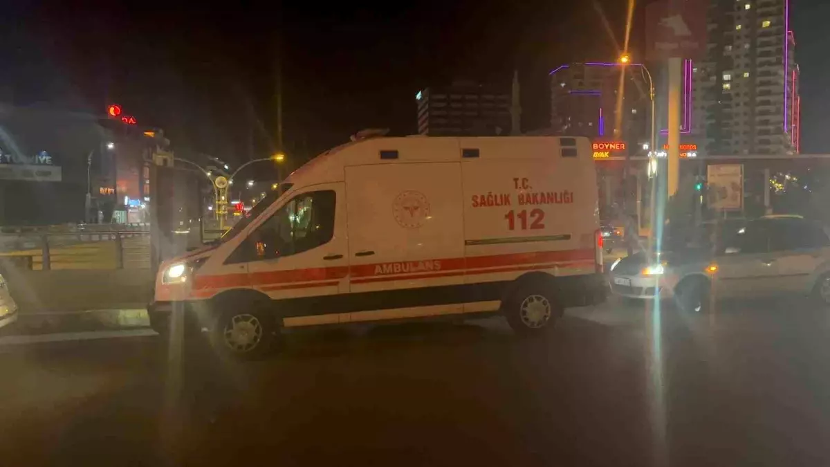 Elazığ'da Trafik Kazası: 1 Yaralı