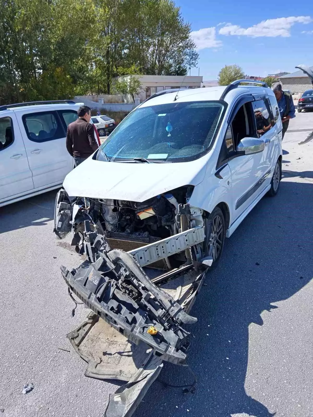Van'da Trafik Kazası: 1 Yaralı