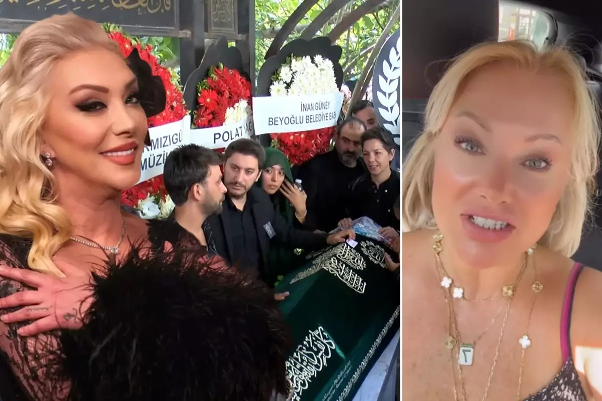 Hilal Cebeci, Güllü'nün cenazesine çelenk gönderen menajerlere ateş püskürdü: Terbiyesizler