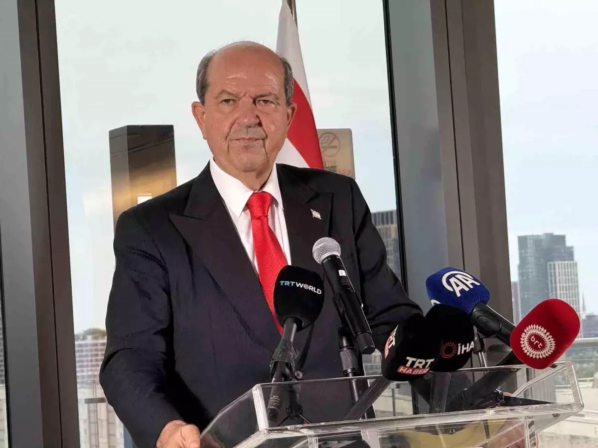 KKTC Cumhurbaşkanı Tatar: 'Rum tarafı barış istediğini söylüyor ama sürekli silahlanıyor'