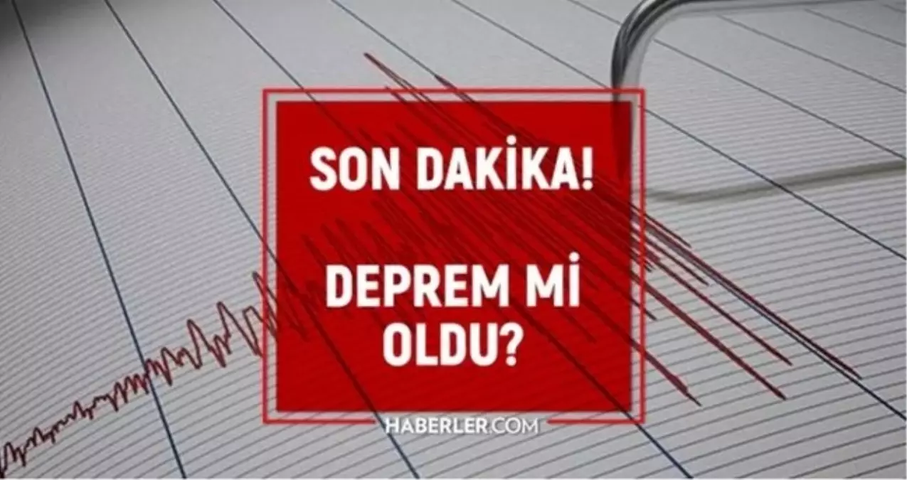 Kütahya'da deprem mi oldu? SON DAKİKA! 28 Eylül Kütahya'da az önce nerede, kaç şiddetinde deprem oldu?