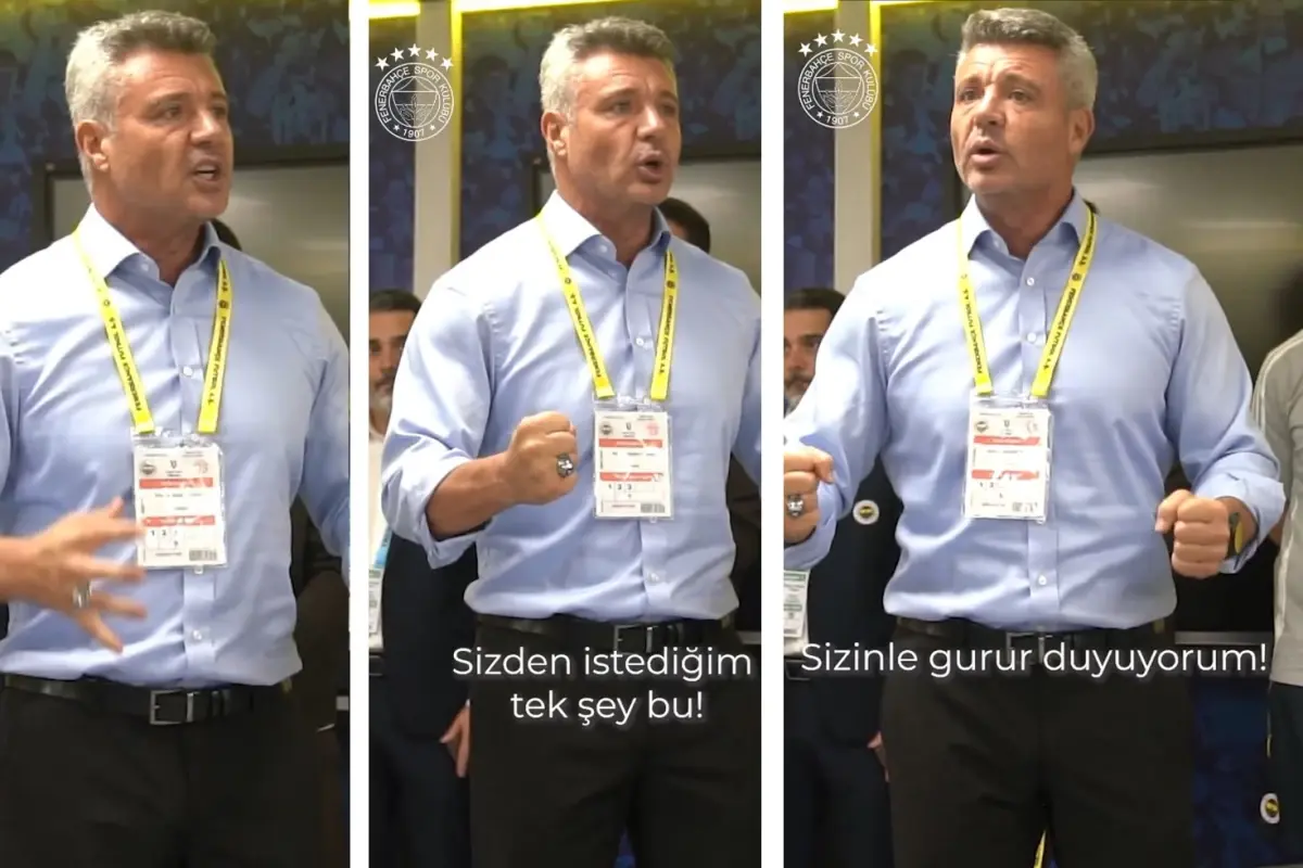 Sadettin Saran'dan soyunma odasında büyük ses getiren konuşma