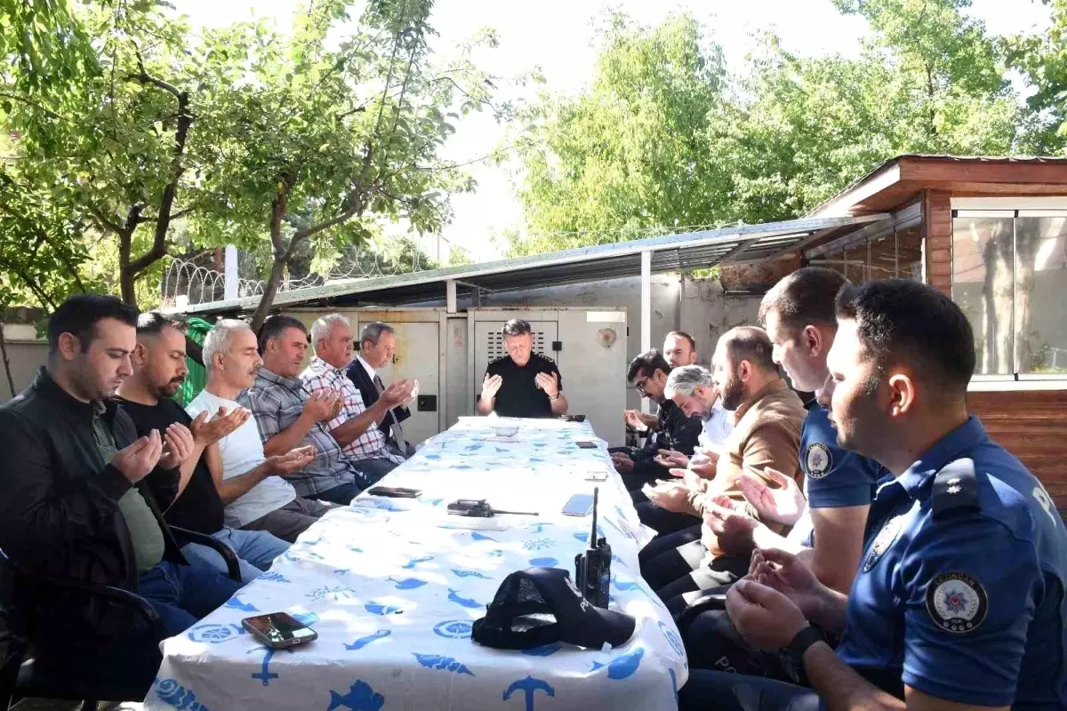 Şehit polis isminin verildiği karakolda dualarla yad edildi
