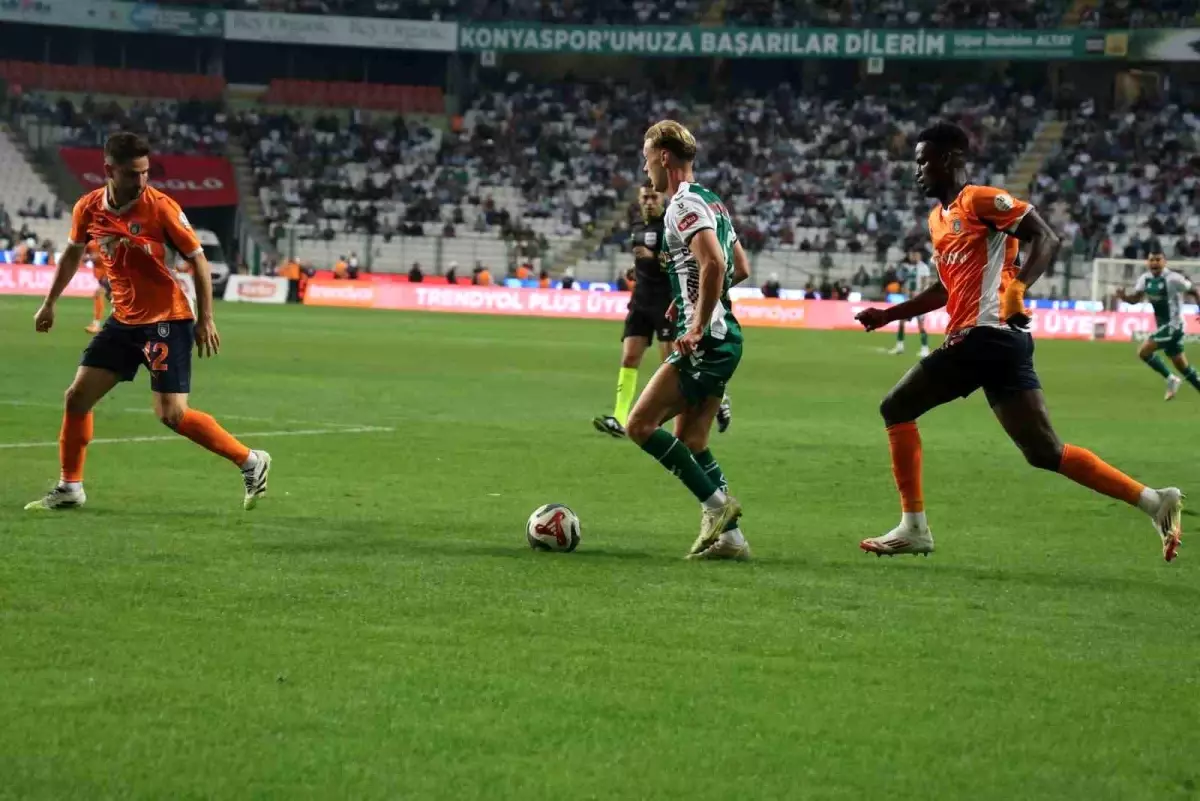 Konyaspor, RAMS Başakşehir'i 2-1 Mağlup Etti