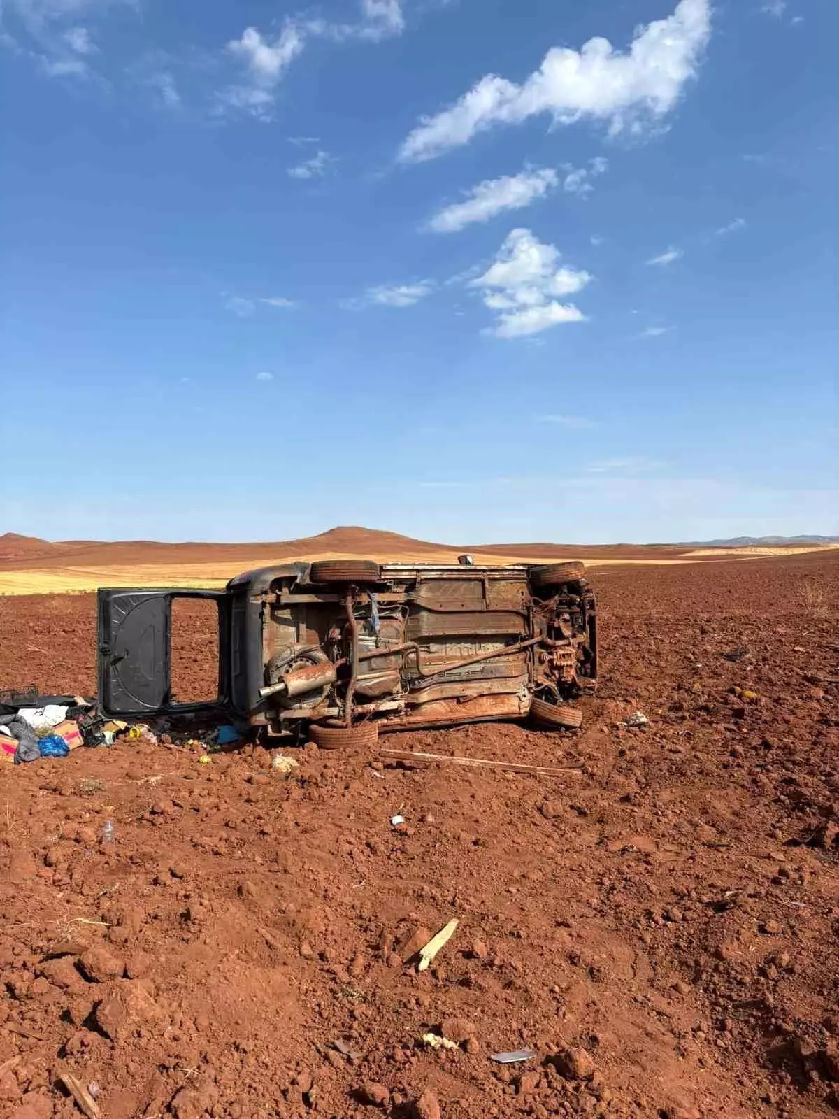 Yozgat'ta Trafik Kazası: 1 Yaralı