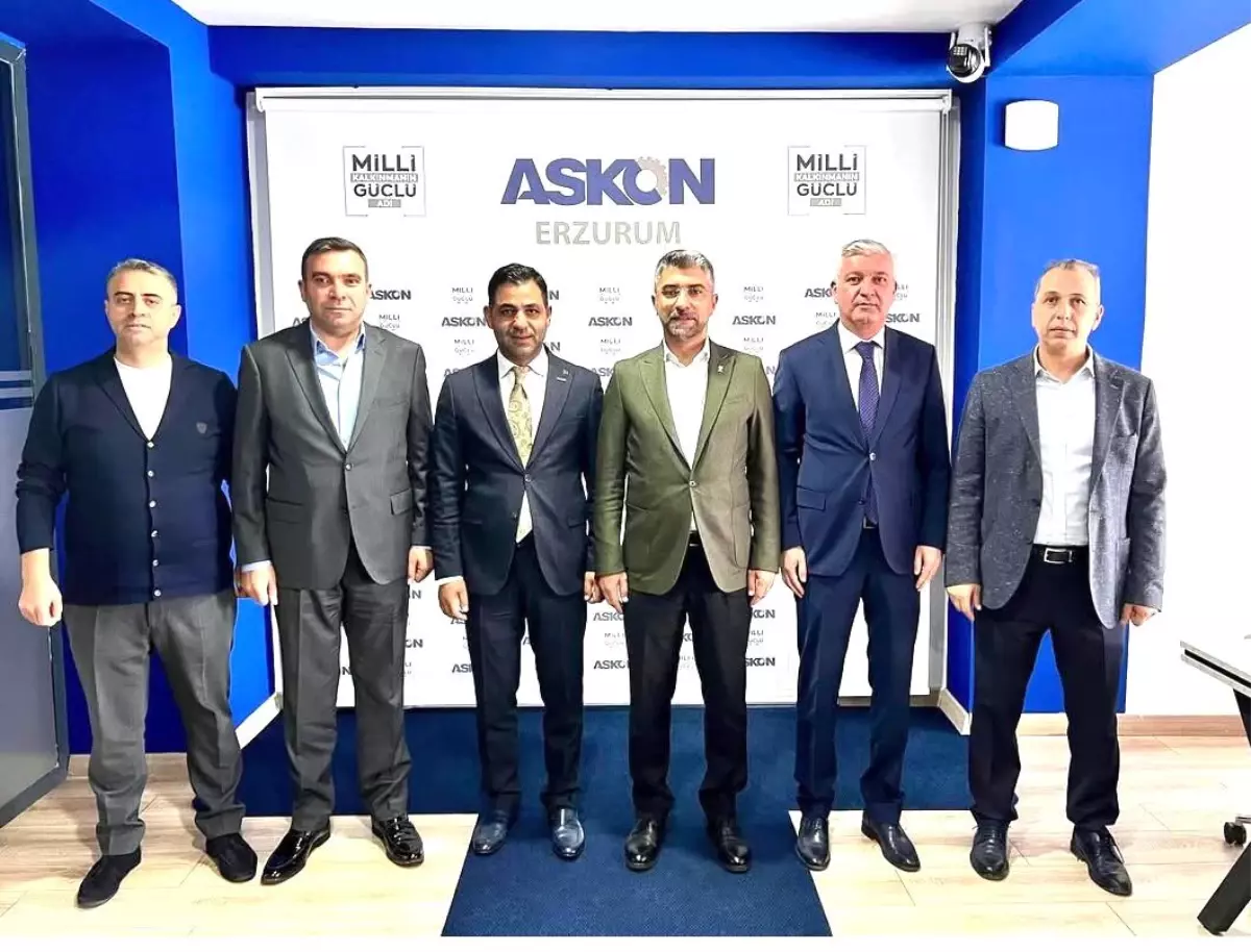 AK Parti İl Başkanı Küçükoğlu'ndan ASKON'a Ziyaret