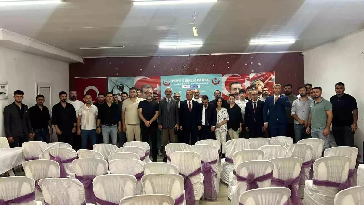 Büyük Birlik Partisi Nazilli'de Olağan Kongresini Gerçekleştirdi