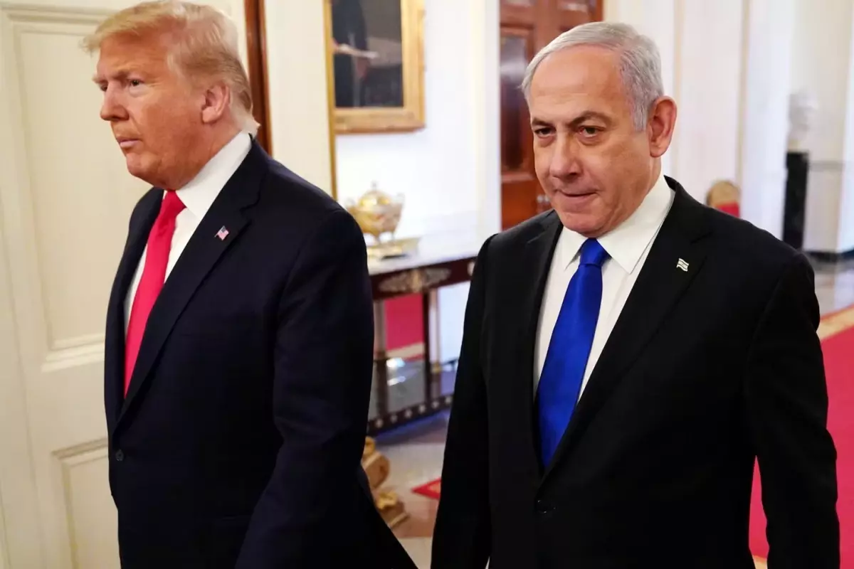 Beyaz Saray'da Trump-Netanyahu zirvesi başladı