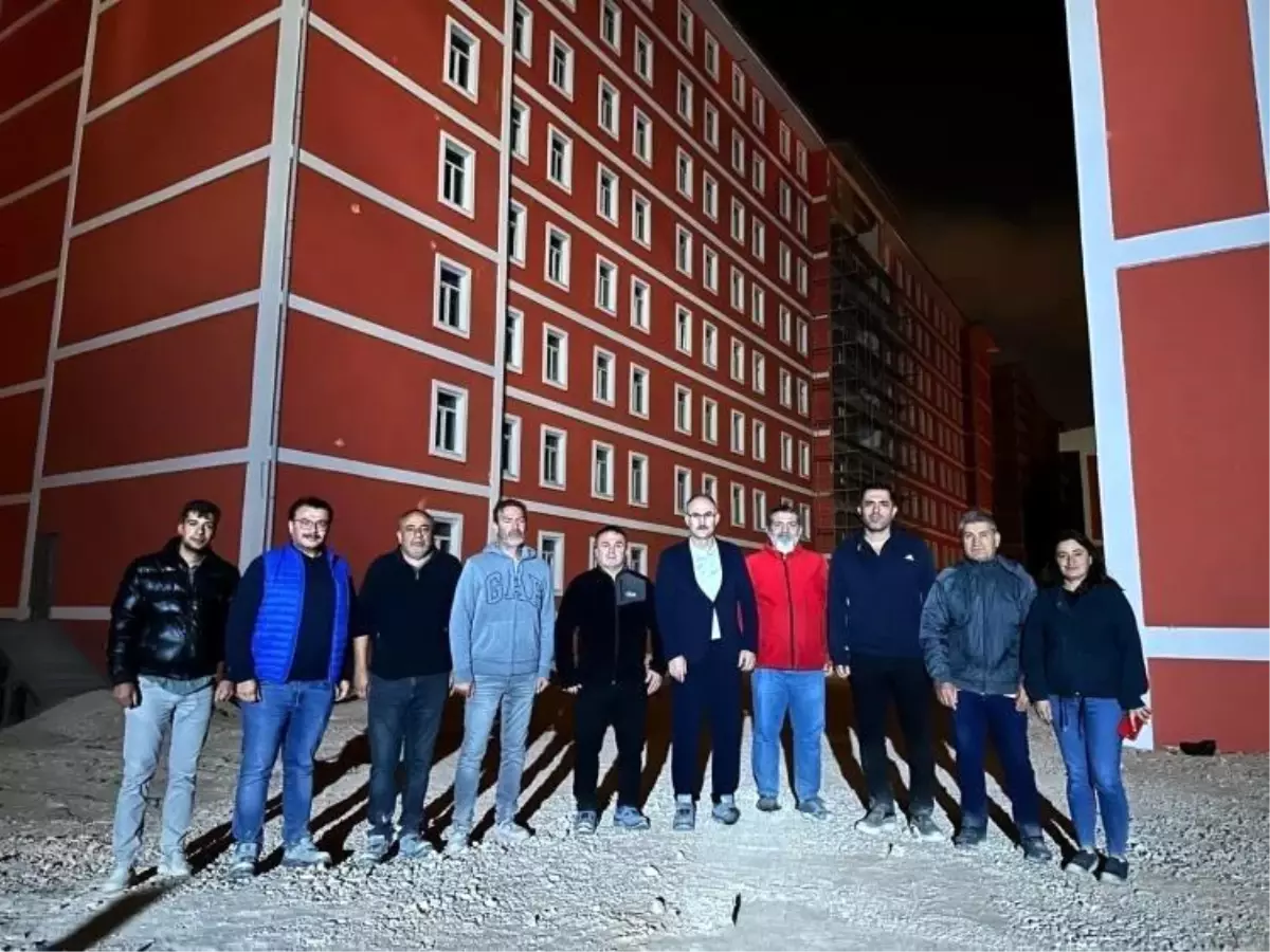 Bilecik'te 2 Bin Kişilik Halime Hatun Kız Yurdu İnşaatında Sona Yaklaşıldı