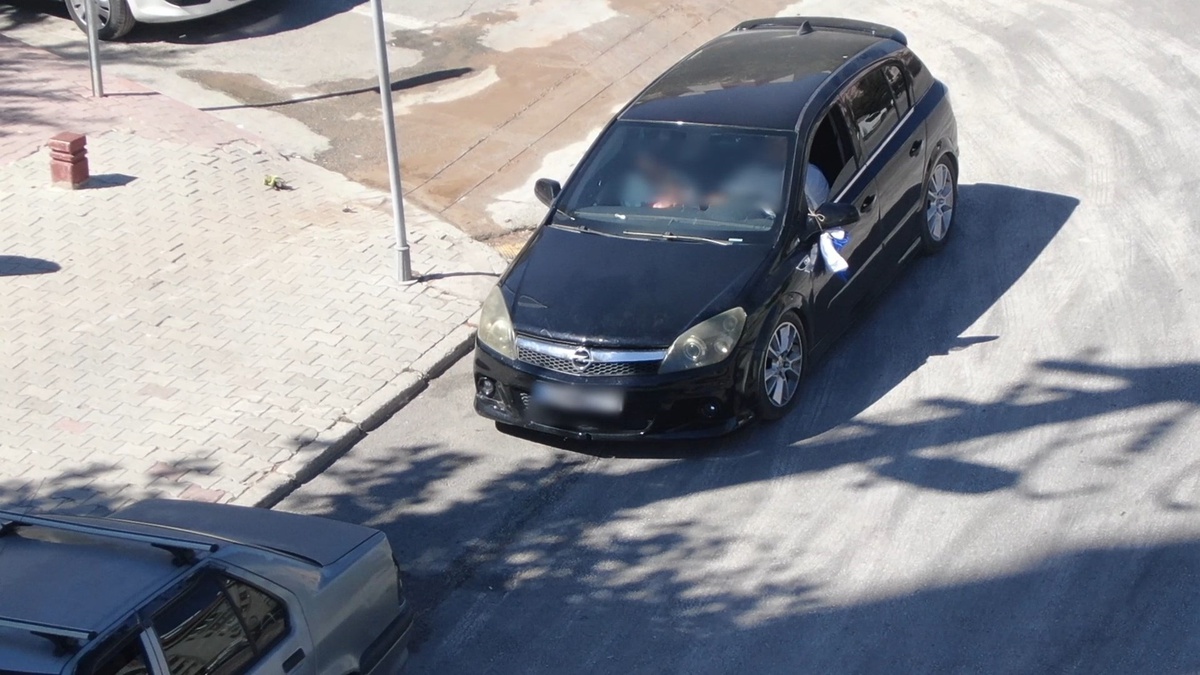 Ehliyetsiz Sürücüye Dronla Ceza