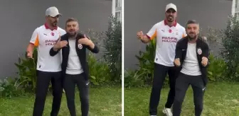 Galatasaraylı taraftarlardan yıldız futbolcuya iki dilde mesaj