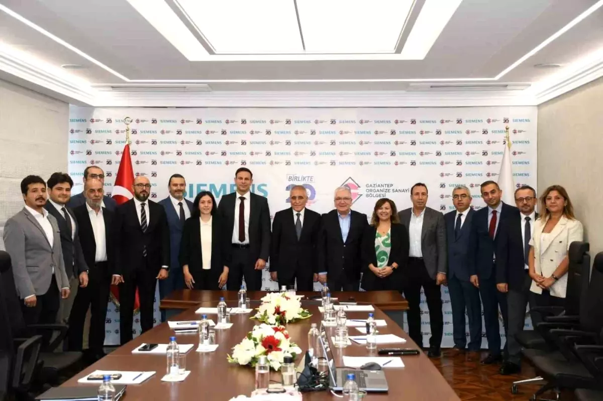 Gaziantep OSB ve Siemens'ten Kesintisiz Enerji Protokolü