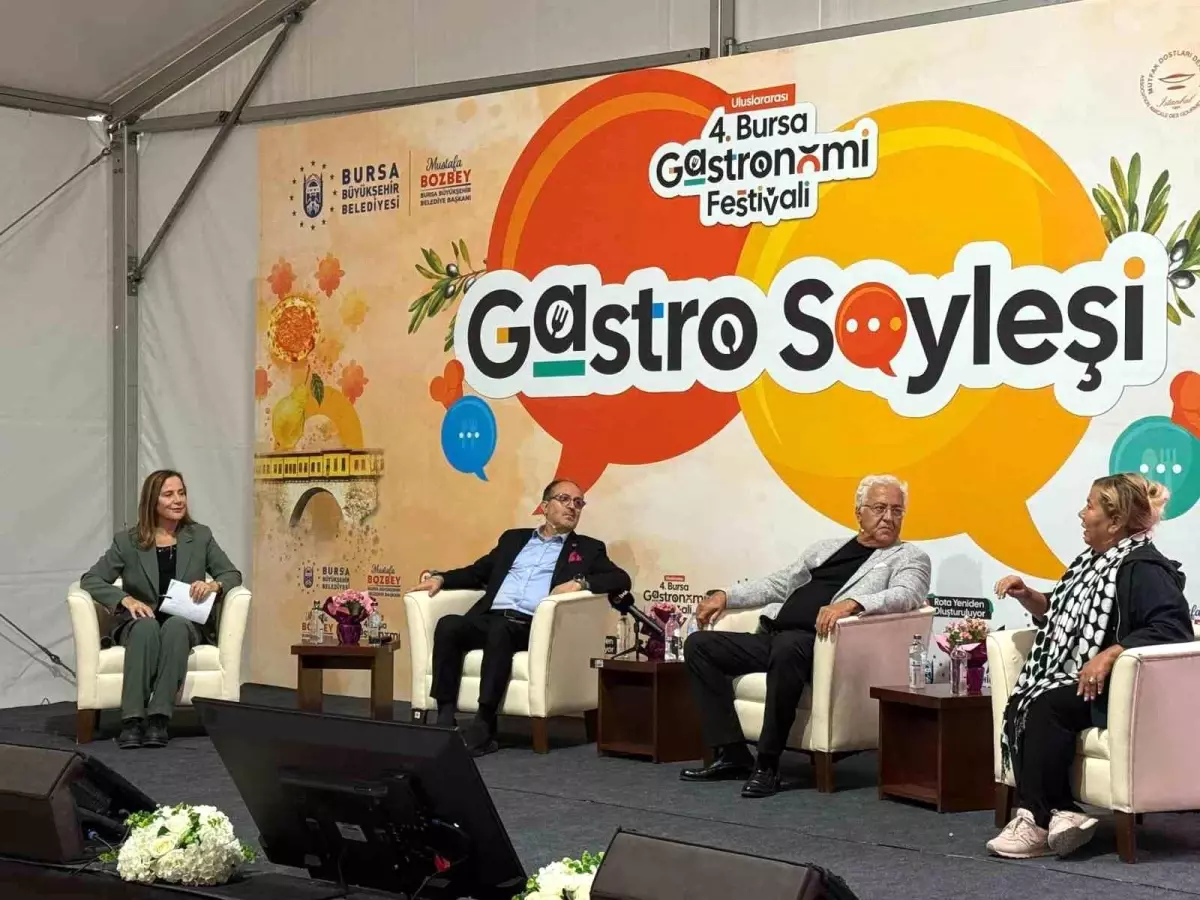 Bursa Gastronomi Festivali'nde Tarımın Geleceği Konuşuldu