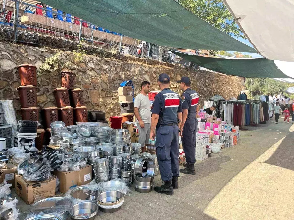 Karacasu'da Jandarma'dan Esnafa Uyarılar