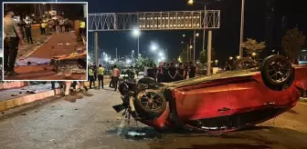 Kontrolden çıkan otomobil kaldırımdaki yayalara çarptı! 3 kişi öldü, 3 kişi yaralandı