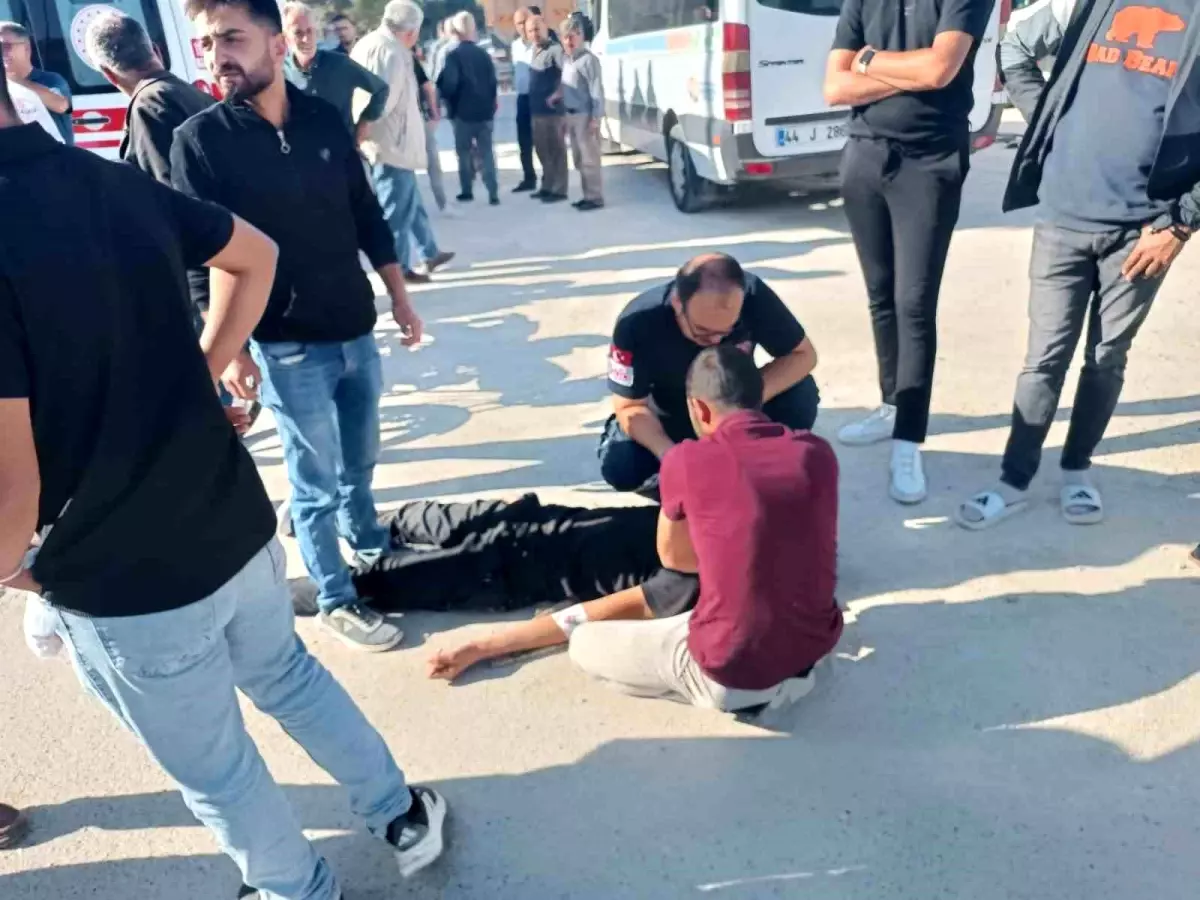 Malatya'da Trafik Kazasında 1 Kişi Yaralandı