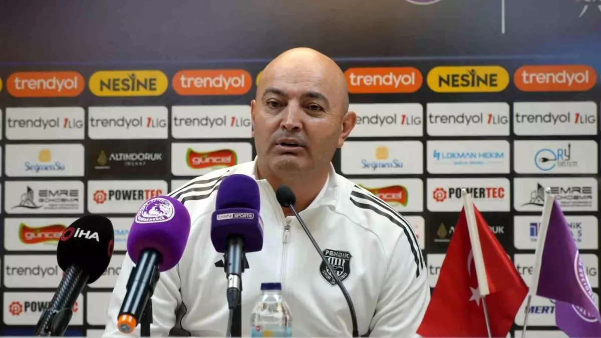 Pendikspor Teknik Sorumlusu Metin İlhan: 'İstediğimizi sahaya yansıttık diyemem'