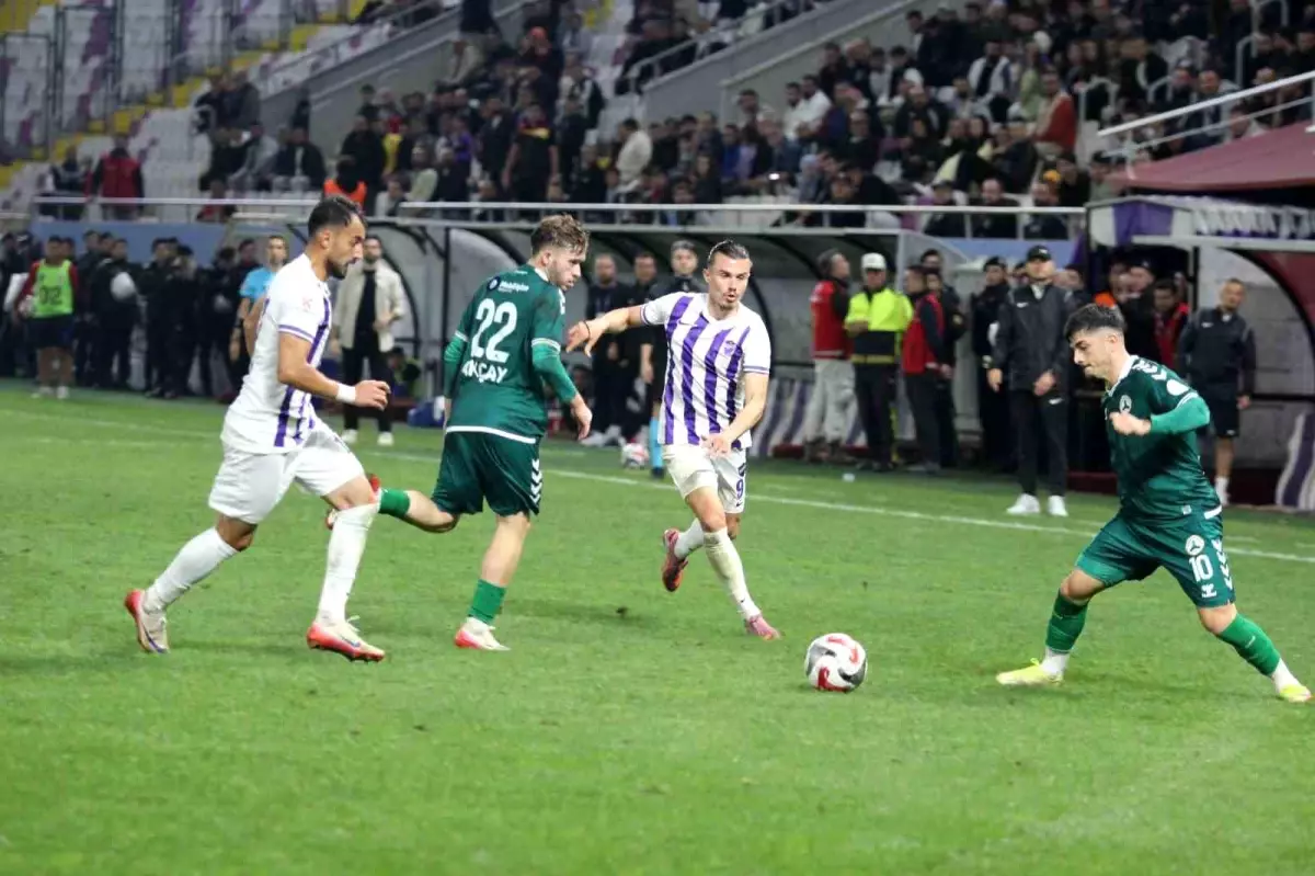 Orduspor 1967 ile Giresunspor 2-2 Beraber Kaldı
