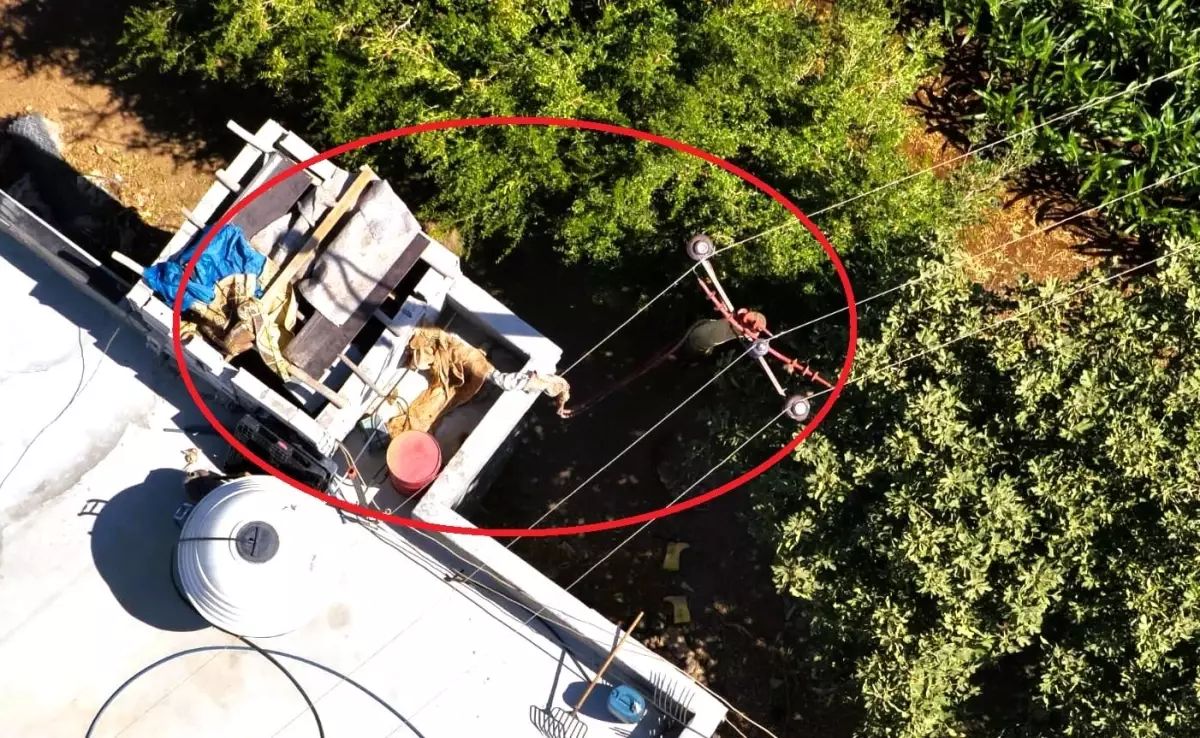 Dicle Elektrik Dronlarla Kaçak Trafoyu Tespit Etti