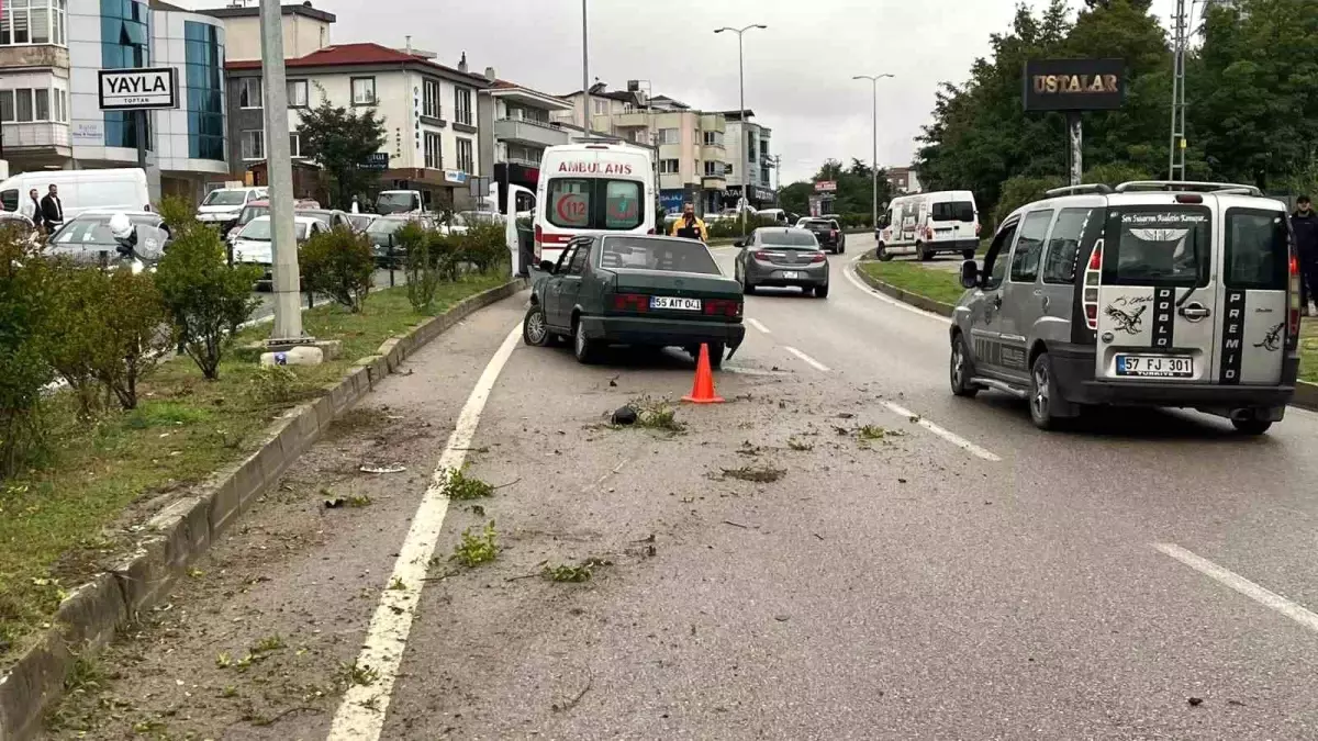 Sinop'ta Zincirleme Trafik Kazası: 1 Yaralı