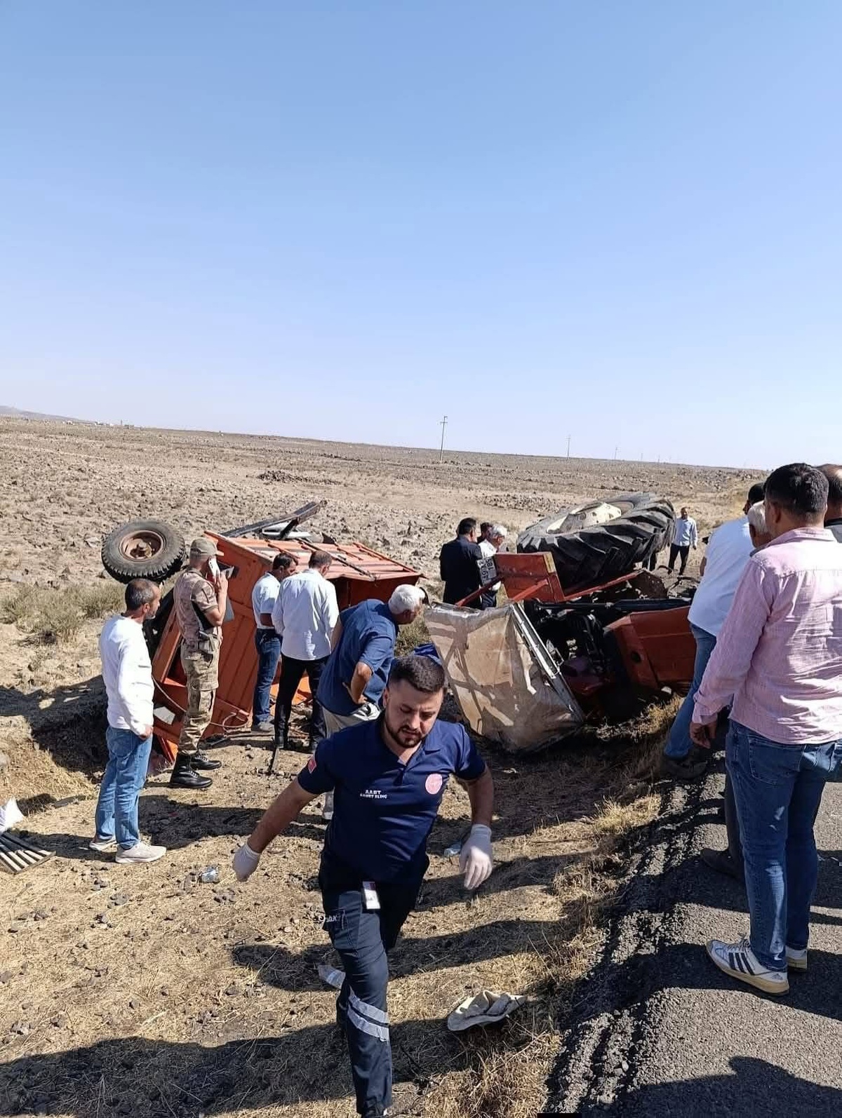 Şırnak'ta Traktör Devrildi: 1 Ölü, 2 Yaralı