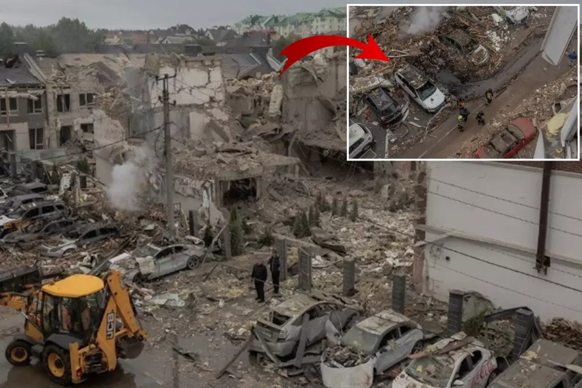 Ülkenin başkenti 12 saatlik saldırıda harabeye döndü! Görüntüler korkunç