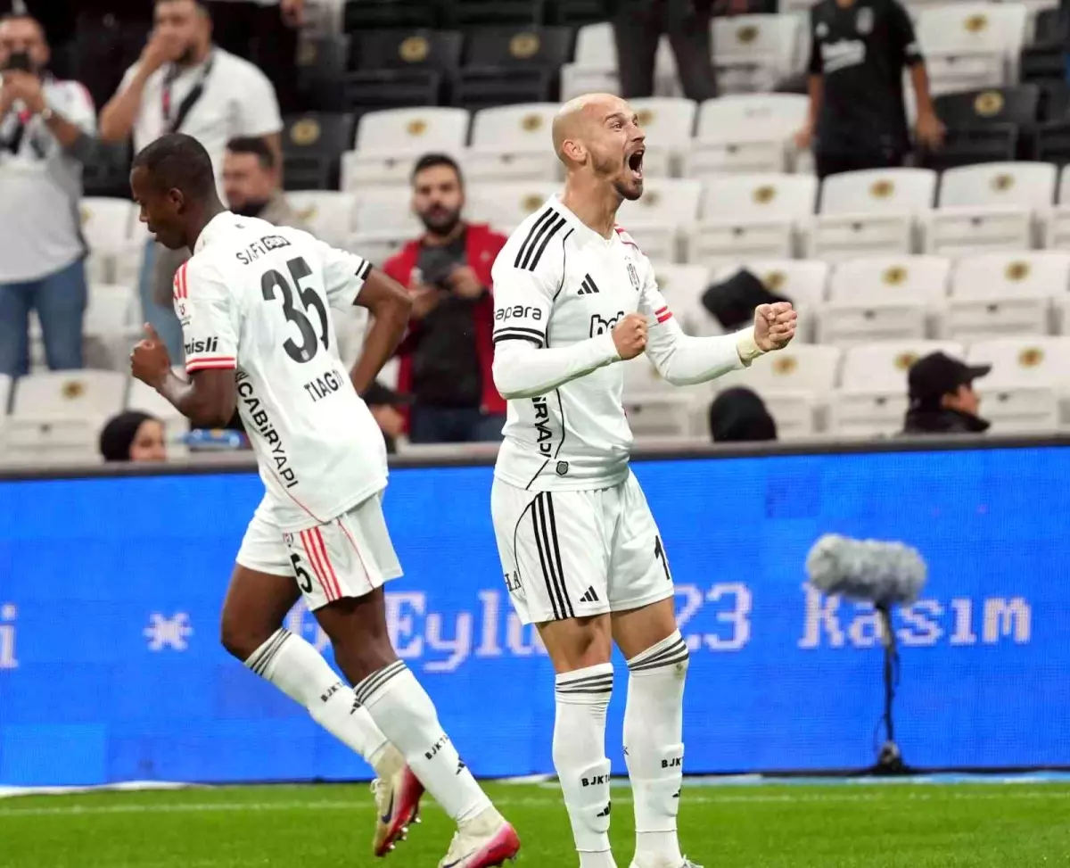Vaclav Cerny Beşiktaş'taki İlk Golünü Attı