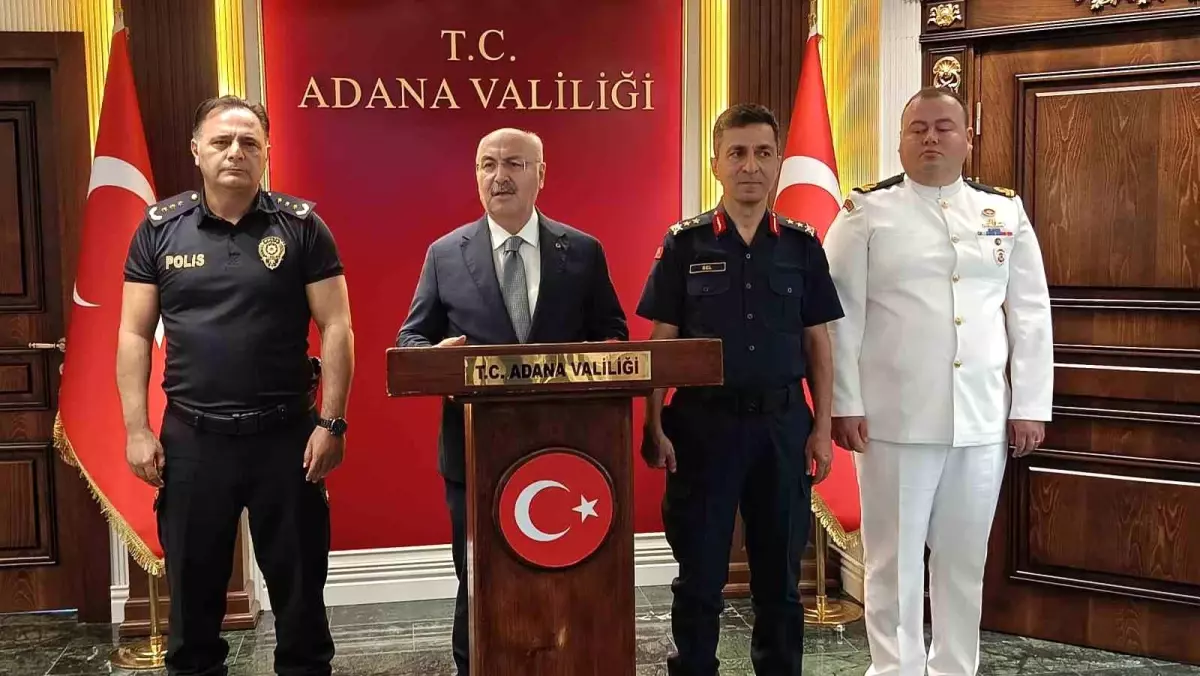 Vali Köşger: Adana'nın İmajını Bozan Filmlere İzin Yok