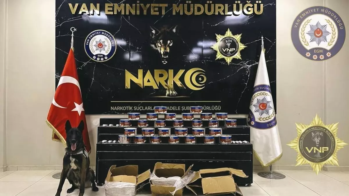 Van'da 113 Kilogram Uyuşturucu Madde Ele Geçirildi
