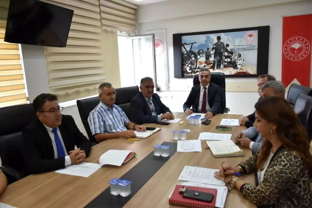 Aydın İl Tarım ve Orman Müdürlüğü'nde Gelecek Planları Belirlendi