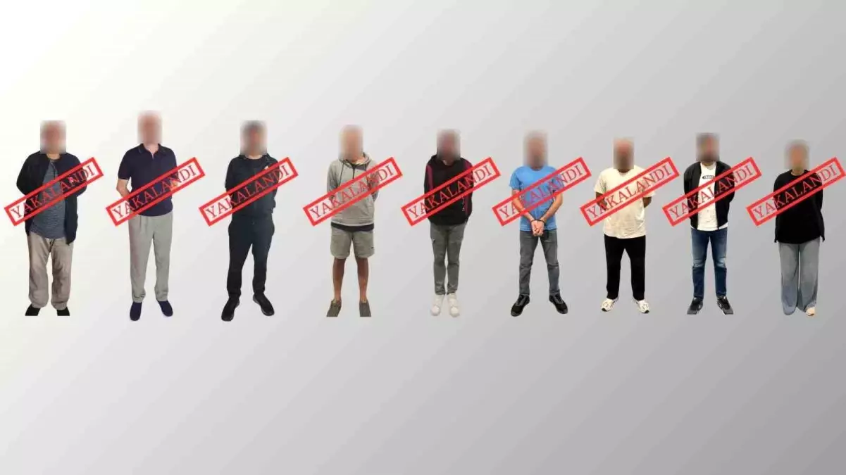 Kırmızı Bültenle Aranan 9 Suçlu Yurt Dışında Yakalandı