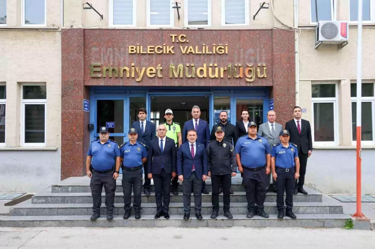 Bilecik Valisi'nden Emniyet Müdürü'ne Ziyaret