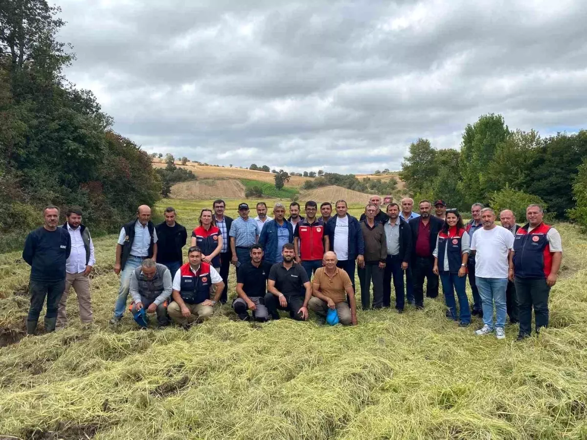 Düzce'de Çeltik Üreticilerine Modern Sulama Eğitimi