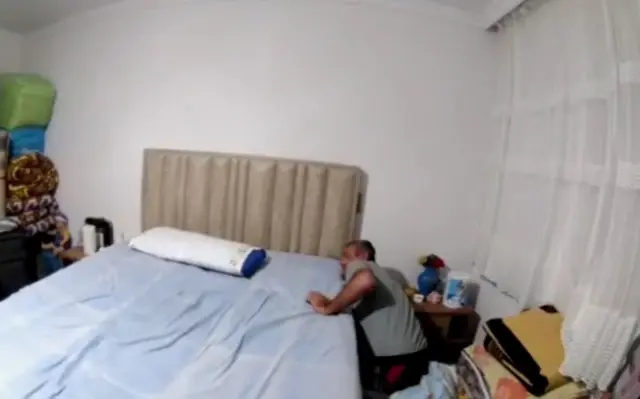 He had been wanted for years! Look at where he was hiding