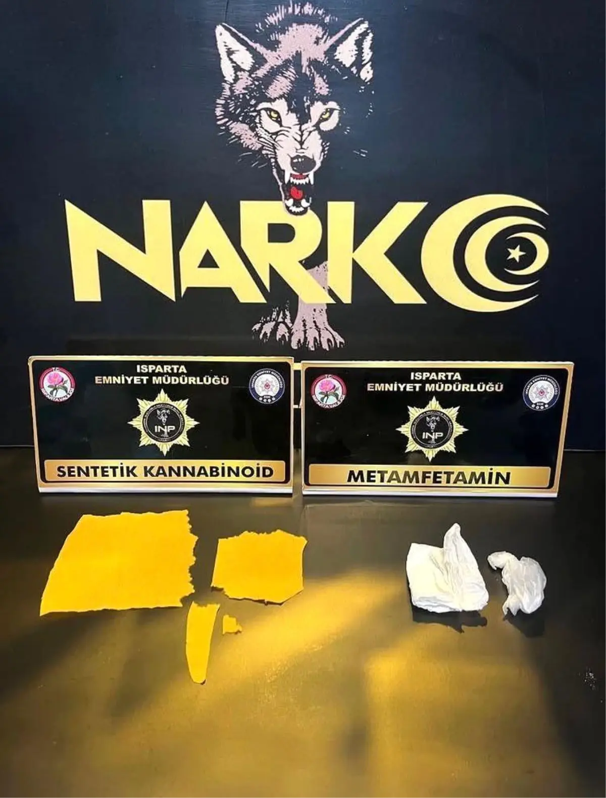 Isparta'da Uyuşturucu Operasyonu: İkramette Sentetik Kannabinoid ve Metamfetamin Ele Geçirildi