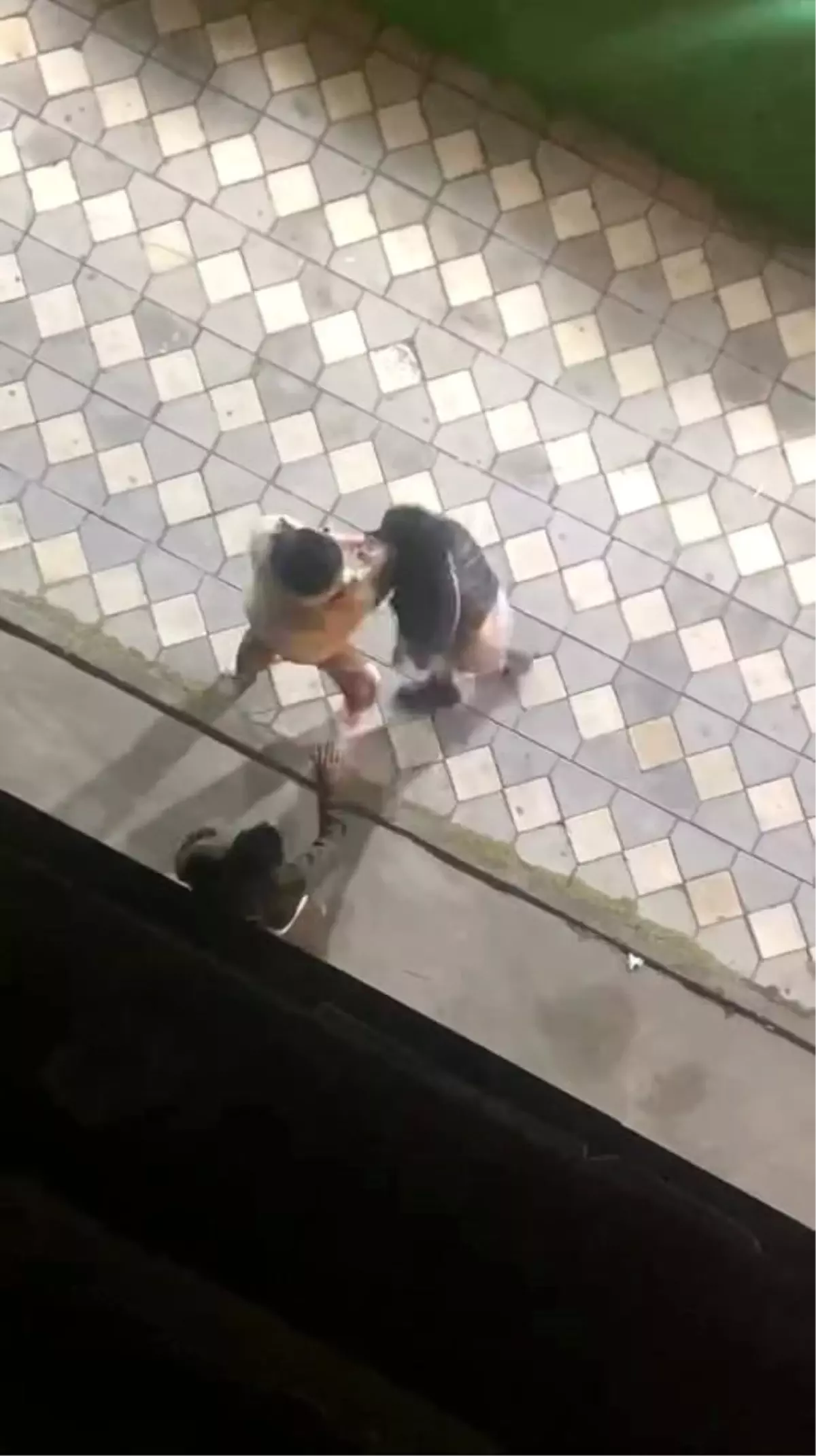 Esenyurt'ta İki Genç Kadın Arasındaki Kavga Cep Telefonu Kamerasına Yansıdı