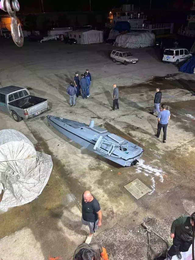 Our coastal city is on alert! Suspicious unmanned sea vehicle found