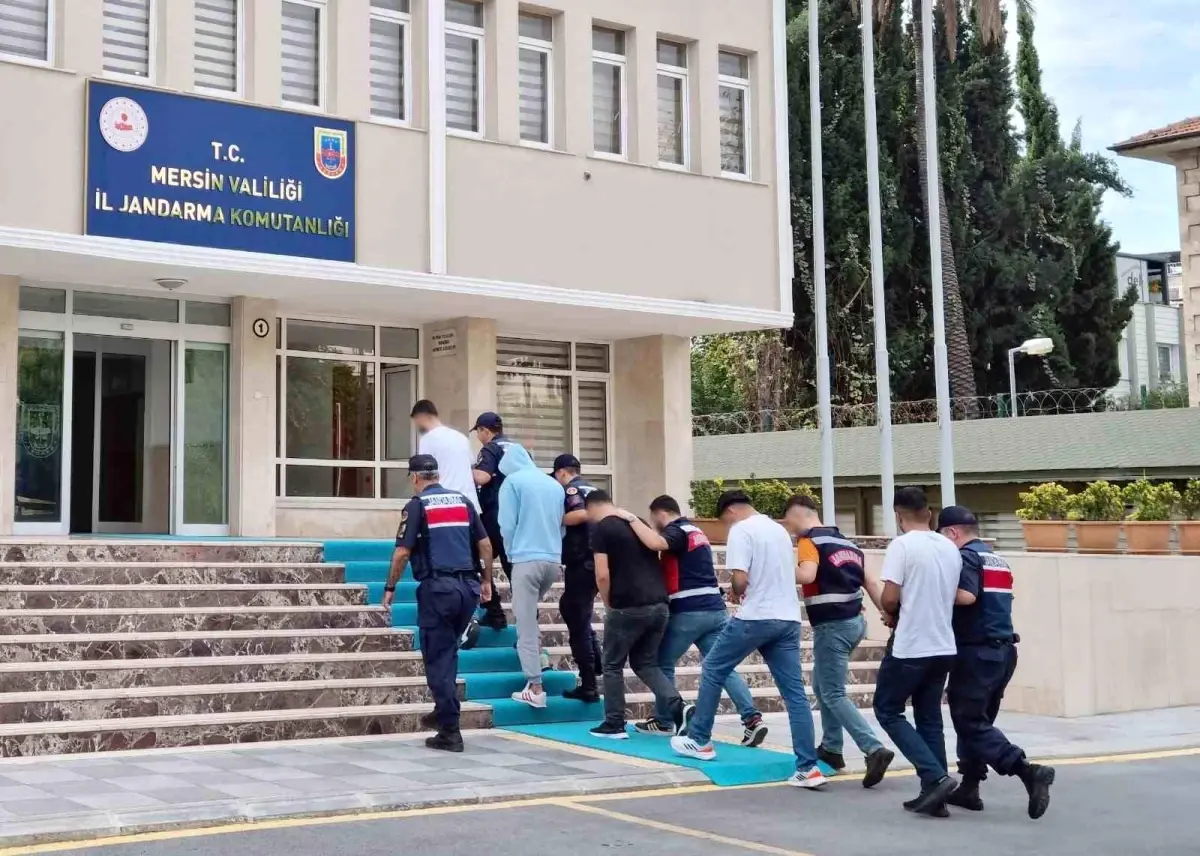 Mersin'de 10 Hükümlü Yapılan Operasyonla Yakalandı