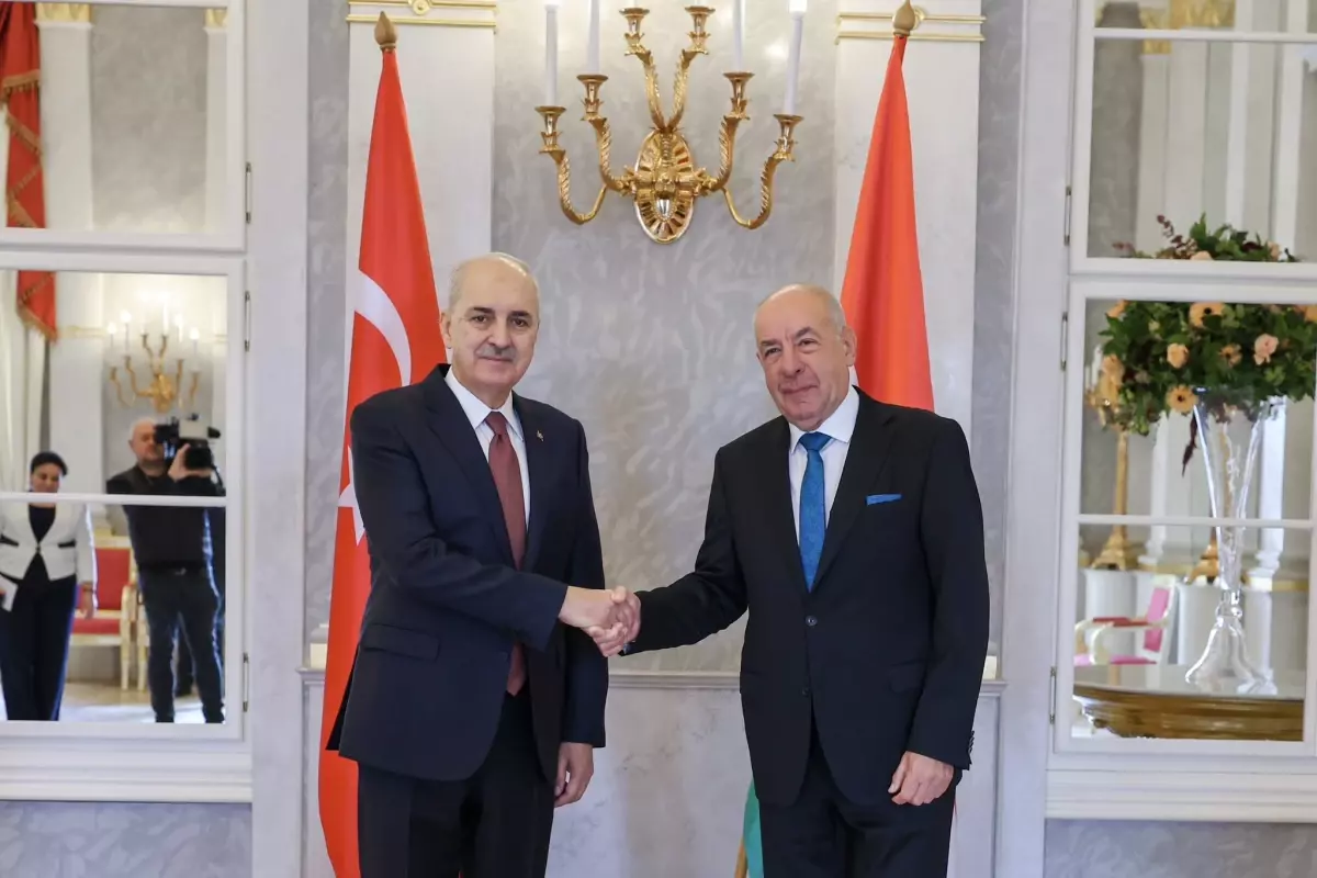 TBMM Başkanı Numan Kurtulmuş, Macaristan Cumhurbaşkanı ile Görüştü