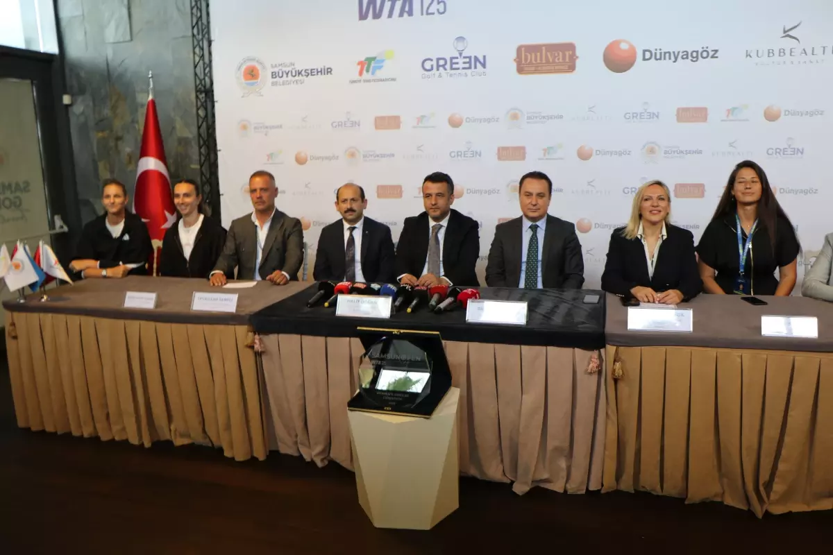 Uluslararası Samsun Open WTA 125 Tenis Turnuvası, Samsun'da başladı