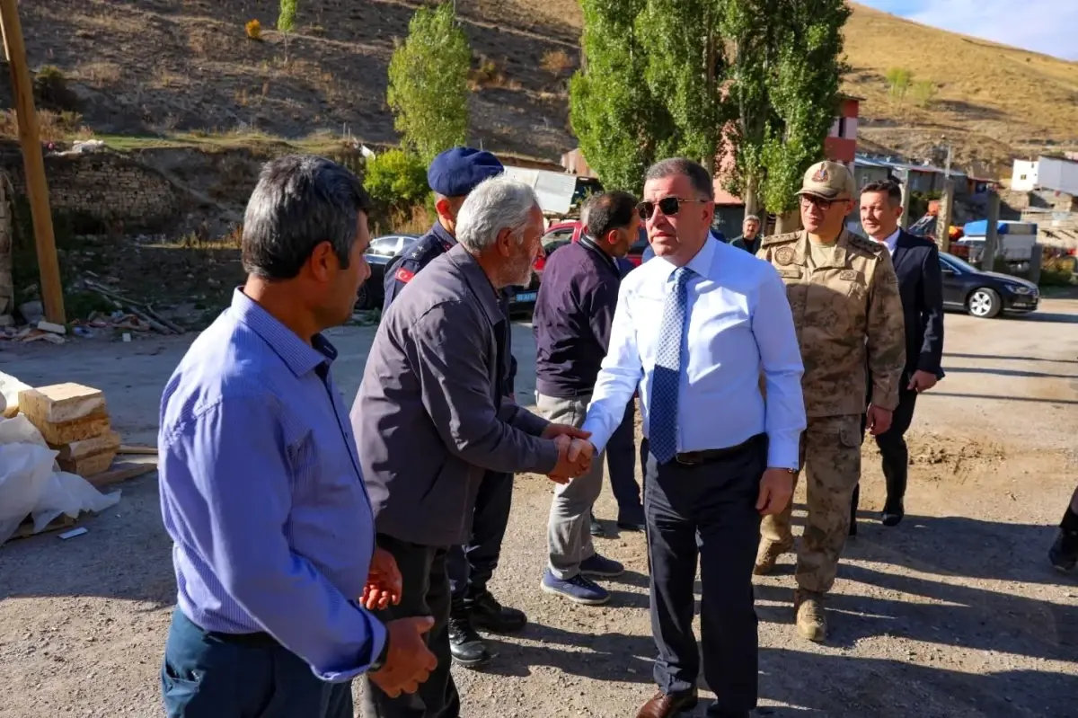 Bayburt Valisi Eldivan, Kopuz Köyü'nde İncelemelerde Bulundu