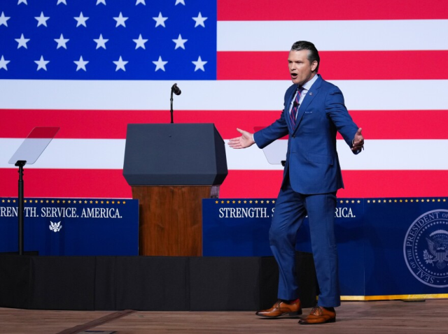 U.S. Secretary of Defense Hegseth's 'Overweight General' Statement