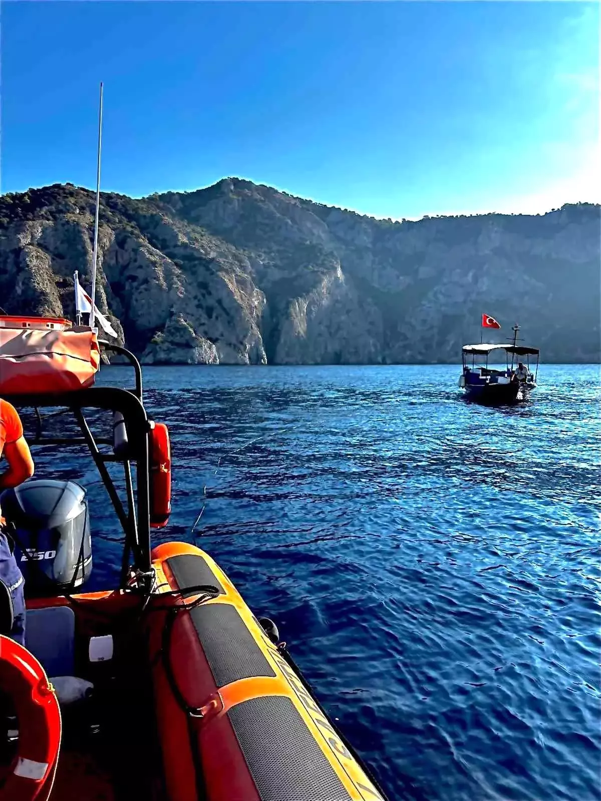 Fethiye'de Sürüklenen Balıkçı Teknesi Kurtarıldı