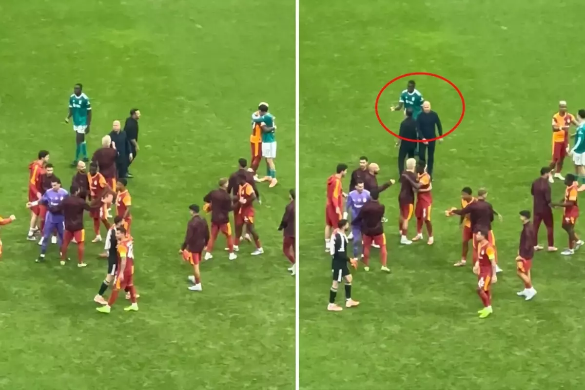 Arne Slot'tan Okan Buruk'a olay hareket