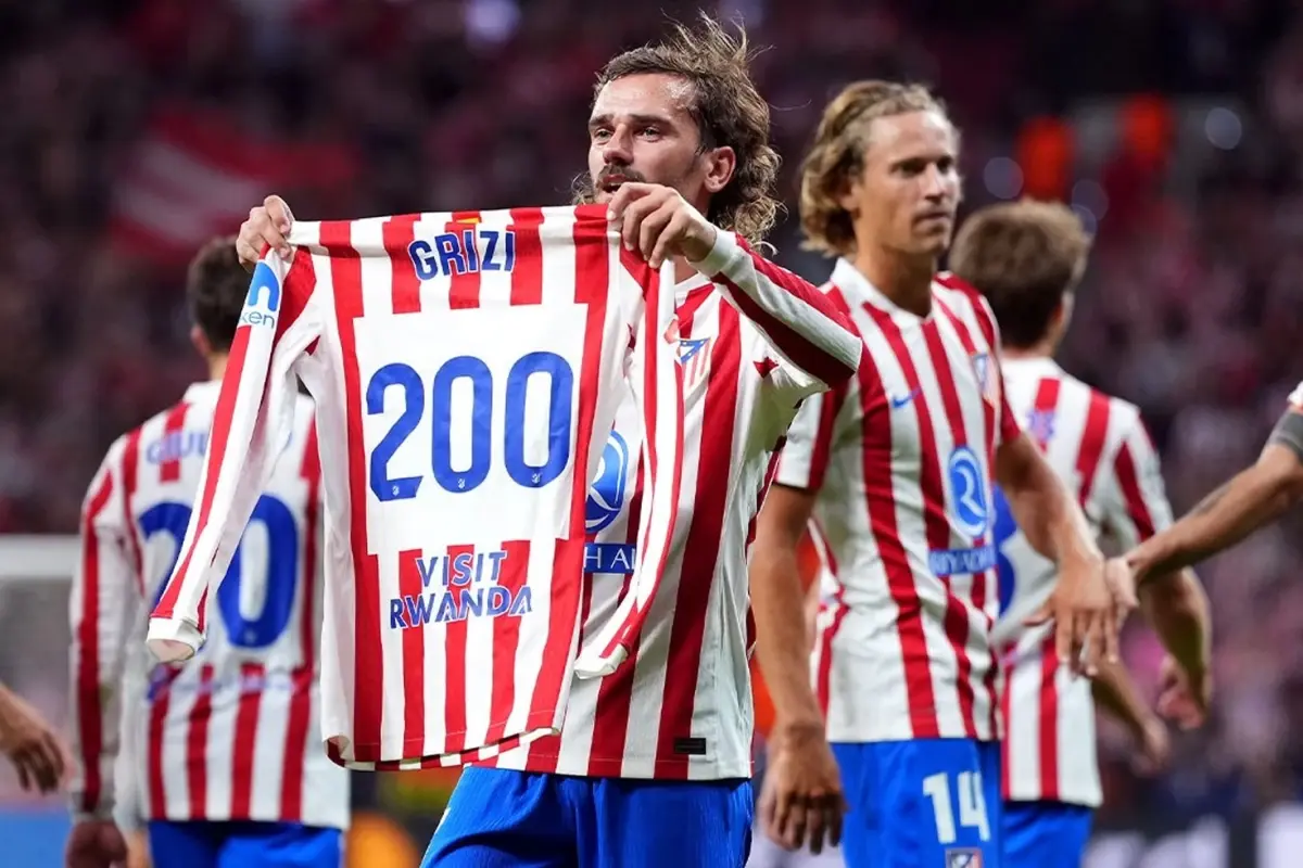 Atletico Madrid, Real Madrid'den sonra Frankfurt'u da beşledi