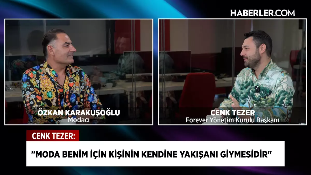 Cenk Tezer: Çıraklıktan Forever markasına, modada özgünlük ve vizyonla yol aldım