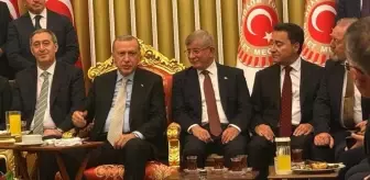 Cumhurbaşkanı Erdoğan, Davutoğlu ve Babacan yıllar sonra yan yana geldi