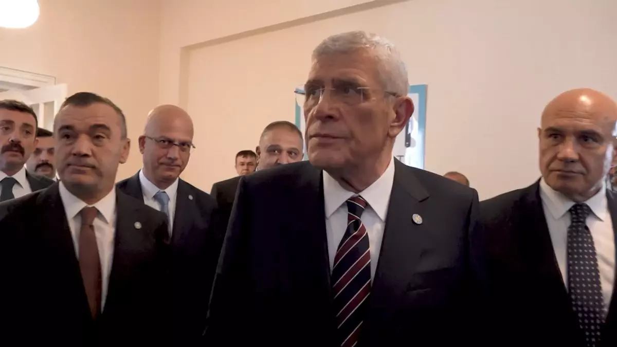 İYİ Parti Genel Başkanı Dervişoğlu, Resepsiyona Katılamayacak