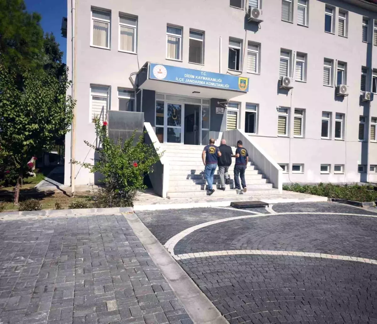 Didim'de 8 Yıl 2 Aylık Hapis Cezası Olan Şahıs Yakalandı